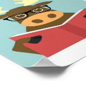 ムースポスタープリント ポスター (角)