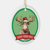 ムースメリー – マスホリデークリスマス セラミックオーナメント (右)