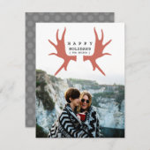 ムースモダンホリデーカード シーズンカード (正面/裏面)