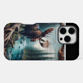 ムースリバーシーン iPhoneケース (裏面横)