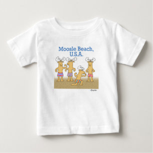 ムースルビーチ, USA ベビーTシャツ