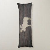 ムースレイジングホームスウィートホーム名前をカスタムする ボディピロー (裏面 (縦))