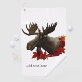 ムースレッドメープル離れズ ゴルフタオル (インサイチュ)