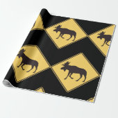 ムースロードサイン ラッピングペーパー (アンロールド)