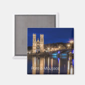 ムースンパノラマとモゼルのお土産 マグネット (正面/裏面)