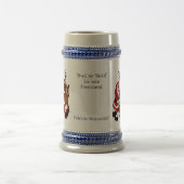 ムース付きサンタクロース – フローズフェスト ビールジョッキ (中央)