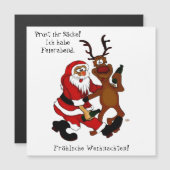 ムース付きサンタクロース – Happy Christmas (正面/裏面)