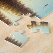 ムース威厳のあるピークスマウンテンピーク ジグソーパズル (側面)