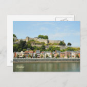 ムース川からベルギーのナミュール ポストカード (正面/裏面)