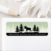 ムース差出人住所ラベル ラベル (インサイチュ)