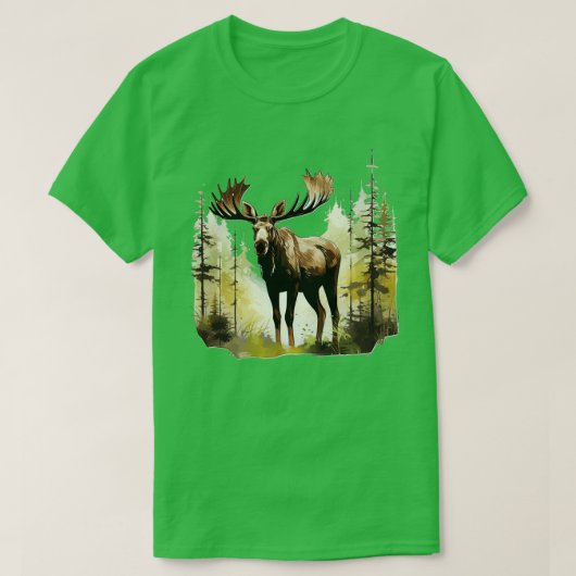 ムース恋人Tシャツ6 Tシャツ (デザイン正面)