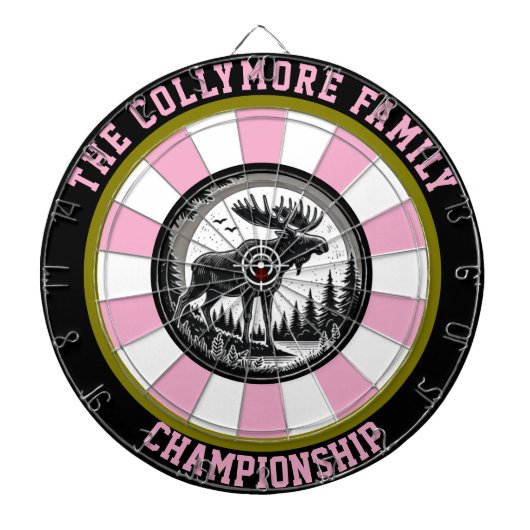 ムース森林精密ターゲットアート ダーツボード (正面)