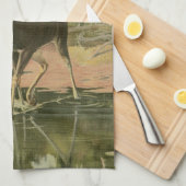 ムース歩くイン水 キッチンタオル (四つ折り)