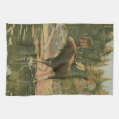 ムース歩くイン水 キッチンタオル (横)