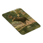 ムース歩くイン水 マグネット (右側)