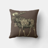 ムース歩くウィルダネス クッション (裏面)