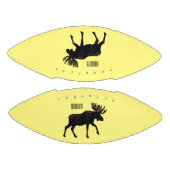 ムース漫画イラストレーション アメリカンフットボール (パネル)