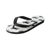 ムース漫画イラストレーション キッズビーチサンダル (アングル)