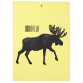 ムース漫画イラストレーション クリップボード (裏面)