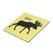 ムース漫画イラストレーション タイル (側面)