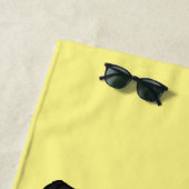 ムース漫画イラストレーション ビーチタオル (インサイチュ)