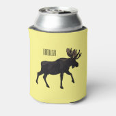 ムース漫画イラストレーション 缶クーラー (缶裏面)