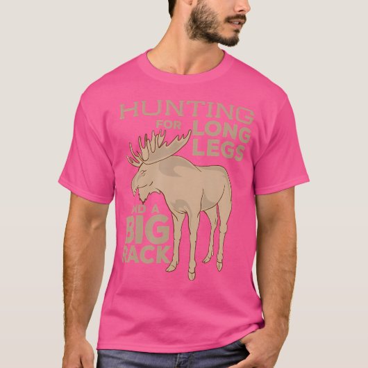 ムース狩りビッグラックブルハンター狩りシーズン Tシャツ (正面)