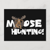 ムース狩り ポストカード (正面)