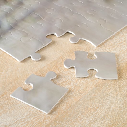 ムース生まれたばかりのカーフカーフの母親のナッツリング ジグソーパズル (側面)