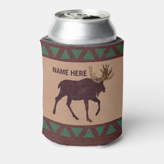 ムース素朴レザーフェイクルックデザイン 缶クーラー (缶裏面)