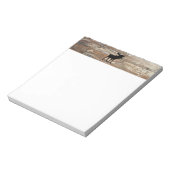 ムース絵画ウッド素朴 ノートパッド (回転)