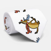 ムース踊り漫画 |背景色の選択 ネクタイ (ロール)