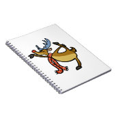 ムース踊り漫画 |背景色の選択 ノートブック (右側)