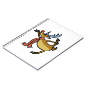 ムース踊り漫画 |背景色の選択 ノートブック (左側)