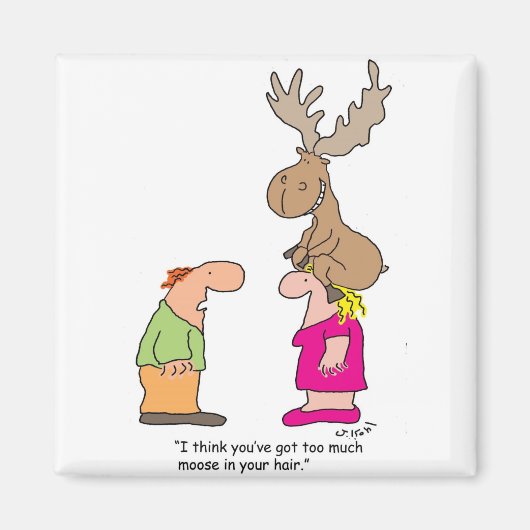 ムース過ぎる マグネット (正面)