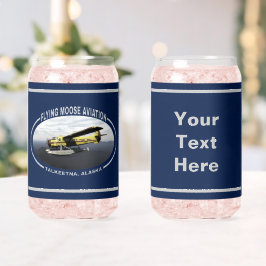 ムース飛んでいる航空デハヴィランドDH3-Cオッター ガラス缶