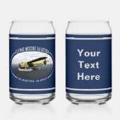 ムース飛んでいる航空デハヴィランドDH3-Cオッター ガラス缶 (正面)