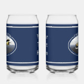 ムース飛んでいる航空デハヴィランドDH3-Cオッター ガラス缶 (左)