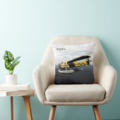 ムース飛んでいる航空デハヴィランドDH3-Cオッター クッション (椅子)