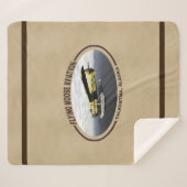 ムース飛んでいる航空デハヴィランドDH3-Cオッター シェルパブランケット (正面(横))