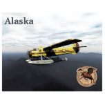 ムース飛んでいる航空デハヴィランドDH3-Cオッター 写真彫刻マグネット<br><div class="desc">ダビランドとカナダのDH3-Cオッタスポーツのー、タルケトナの神話のムース航空のロゴ飛んでいる、曇り日にアラスカのどこかの上空を飛行している。カスタマイズ読可能な文字の「アラスカ」も表示される。また、ムース航空のブ擦り切れたッシュ飛んでいるパイロットの革パッチも描かれている。文字の「MOOSE AVIATION」、「TALKEETNA,  AK」、「ESTD 1957読」と共に輪の上に重ね合わせた翼のあるムースを特徴とする。 オッターは、元々ビーバー王として知られていたはずだったが、非常に成功したビーバーに対して、より大きく、より能力の高いビーバーと考えられてい後を追た。ヘヴィランドが言っていたビーバーは「半トンのトラック」と呼んでいたが、オッターは「一トンのトラック」と言うことになる。 オッターは多くの国の軍隊軍によって使用され、スカイダイバーと共に人気があるも、世界中の多くのドロップゾーンで見ることができる。ムース飛んでいる航空：飛行機運、氷河の着陸、貨物、狩りと魚釣りチャーター。私たちは飛ぶ、どこに行きたいかを教える。</div>