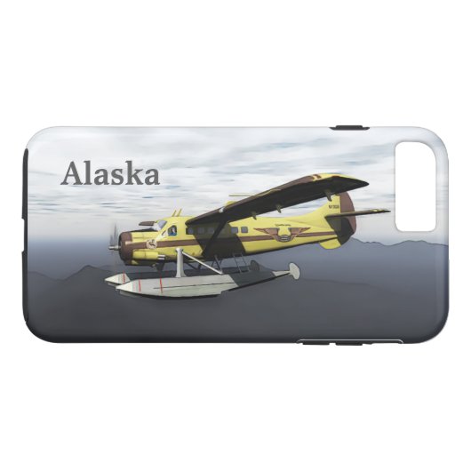 ムース飛んでいる航空デハヴィランドDH3-Cオッター Case-Mate iPhoneケース (裏面(横))