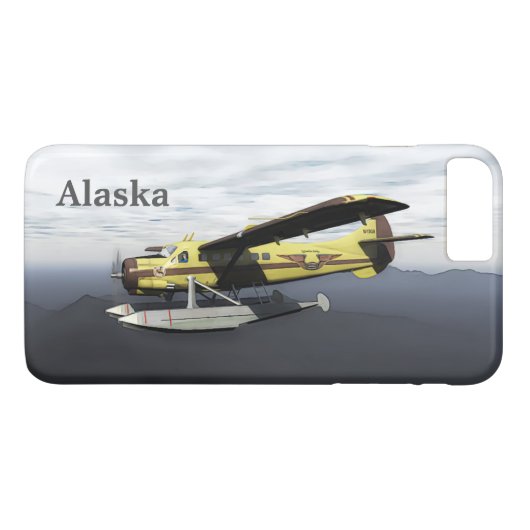 ムース飛んでいる航空デハヴィランドDH3-Cオッター Case-Mate iPhoneケース (裏面(横))