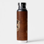 ムース飛んでいる航空用パッチ ウォーターボトル (左面)