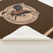 ムース飛んでいる航空用パッチ シェルパブランケット (3/4)