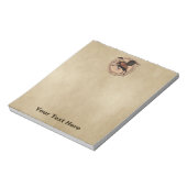 ムース飛んでいる航空用パッチ ノートパッド (回転)