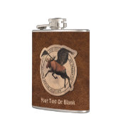 ムース飛んでいる航空用パッチ フラスク (左)