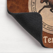 ムース飛んでいる航空用パッチ マウスパッド (コーナー)