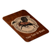 ムース飛んでいる航空用パッチ マグネット (右側)