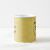 ムース飛んでいる航空 コーヒーマグカップ (中央)